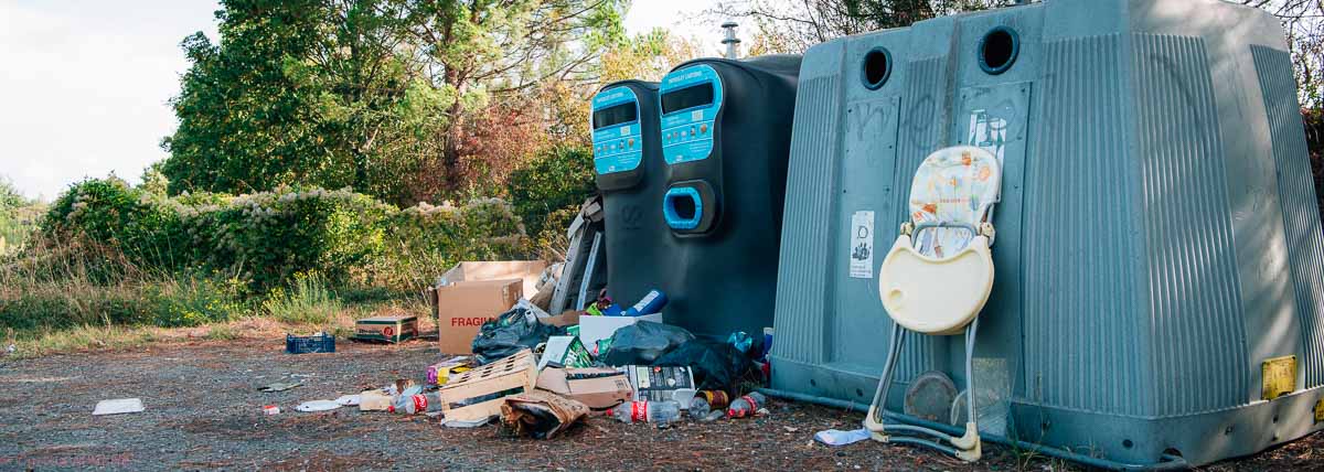 déchets au Fauga