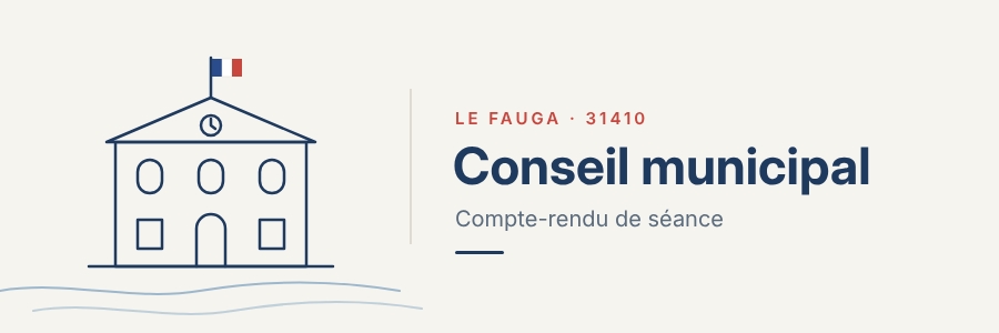 conseil municipal du 29 septembre